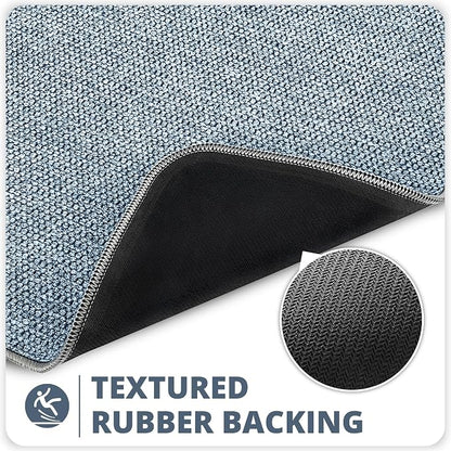 Bosap Bath Mat, Ultra Thin Bathroom Runner Rugs, Large Bath Mats - Image 4