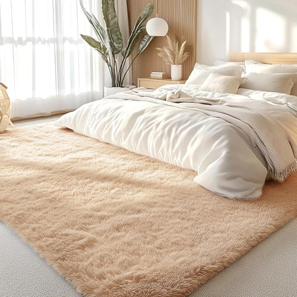 OLANLY 6x7 Area Rugs for Living Room Bedroom, Machine Washable Soft Fluffy - Image 3