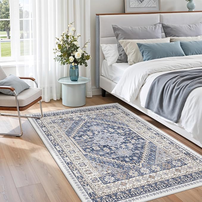 zesthome 3x5 Rug Ultra Soft Washable Rug, Non Slip Area Rug Indoor Entrance - Image 8