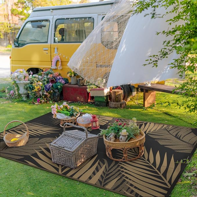 GENIMO Outdoor Rug 8' x 10' Waterproof - Image 3