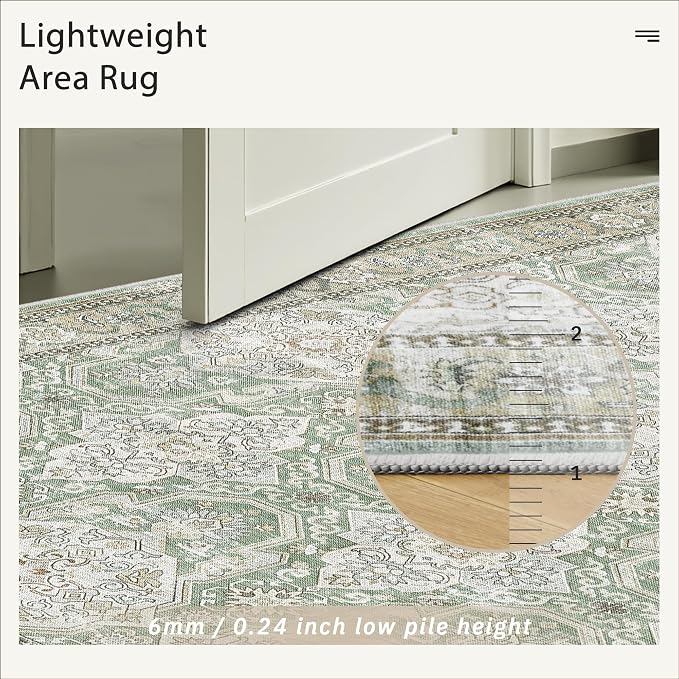 Soalmost 3x5 Rug, Small Area Rug - Image 7