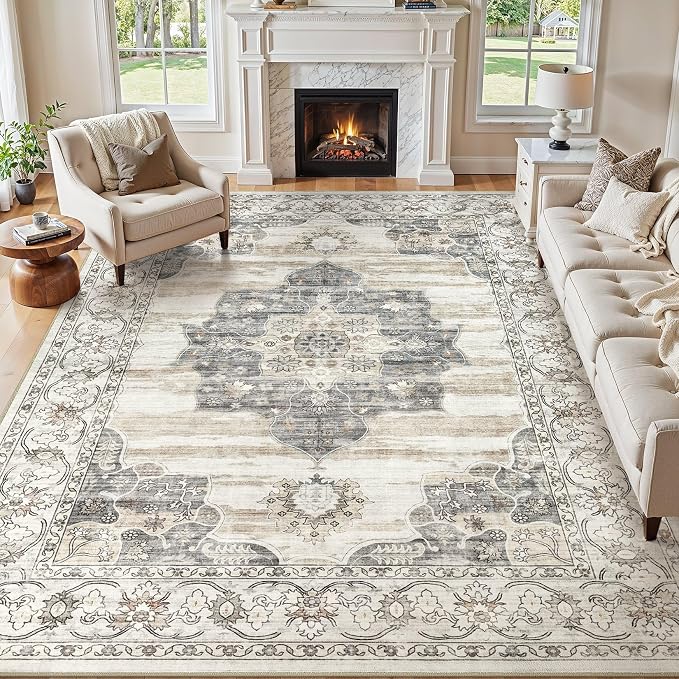 9x12 Washable Area Rug by JessibouAreaRug