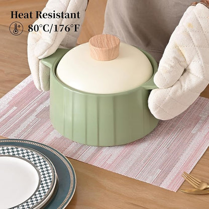 Leetaltree Misty Rose Placemats Set of 12 - Image 5
