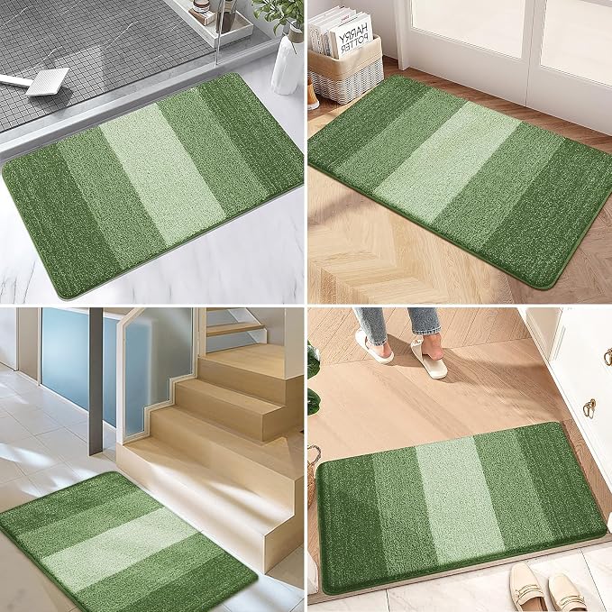 Kitinjoy Indoor Outdoor Door Mat, 70x35 Non-Slip Absorbent Dirt Trapper - Image 6