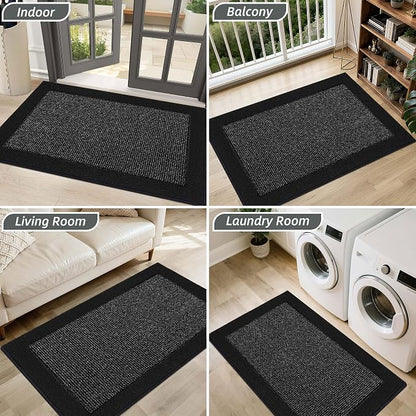 BEQHAUSE Indoor Door Mat 20" x 32", Dirt Trapper Door Mats Non-Slip Entryway - Image 8
