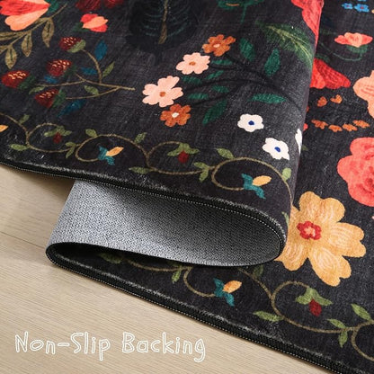 Rugcomf Runners for Hallways Kitchen Rug Non Slip 2'x 10' Long Washable Runner - Image 6