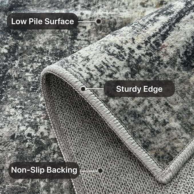 BEIMO Area Rugs 10x12 for Living Room Bedroom, Modern Abstract Machine Washable - Image 8