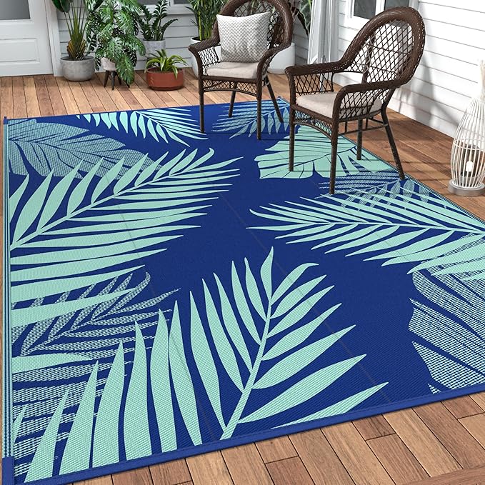 GENIMO Outdoor Rug 10' x 14' Waterproof by GENIMO
