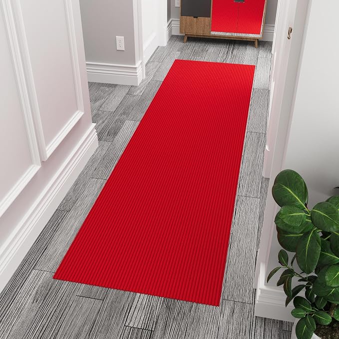 Ottomanson 3'11" x 7' Mud Mat Area Rug Scraper Carpet by Ottomanson