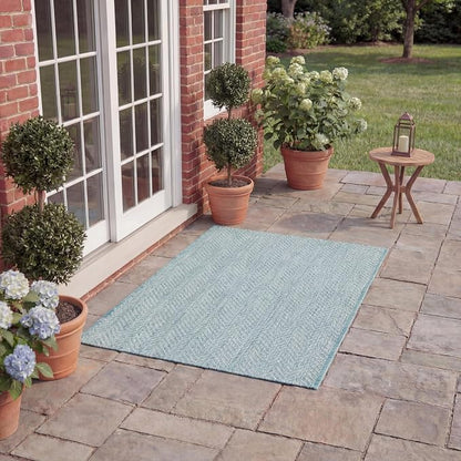 SAFAVIEH Outdoor Accent Rug 2'x3'7" by Unknown
