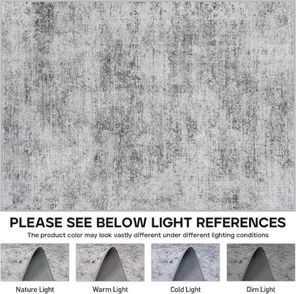6x9 Area Rugs for Living Room Rug Washable: Modern Rug for Dining Room Bedroom - Image 7