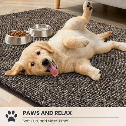 PURRUGS Dirt Trapping Door Mat 24" x 35.5", Non-Slip Machine Washable Entry Rug - Image 3