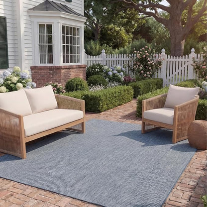 SAFAVIEH Outdoor Area Rug 9x12 - Image 9