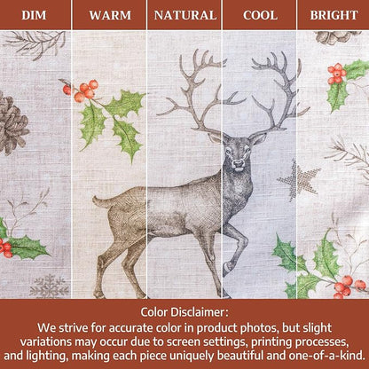 Maison d' Hermine Placemats Set of 4 Reusable 100% Cotton | Cloth Place Mats - Image 6