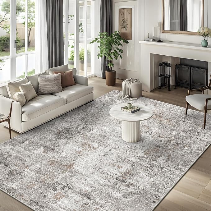 5x7 Non-Slip Machine Washable Area Rug by ZHXXUJ