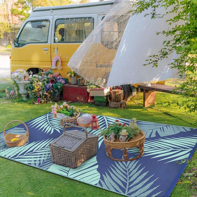 GENIMO Outdoor Rug 8' x 10' Waterproof - Image 3