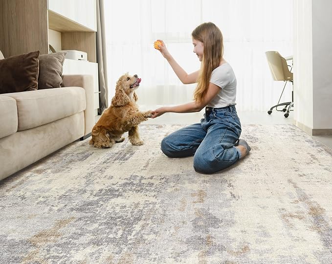 UERMEI 6x9 Area Rug Living Room Rugs - Image 3