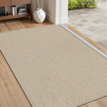 Ultra Thin Door Mat Indoor Entrance 24"x36", Low-Profile Indoor Door Mat by Unknown