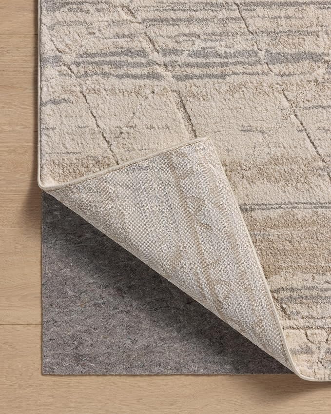 Loloi Amber Lewis Monty Collection MOT-02 Ivory/Natural 6'-7" x 9'-3", .50" - Image 8