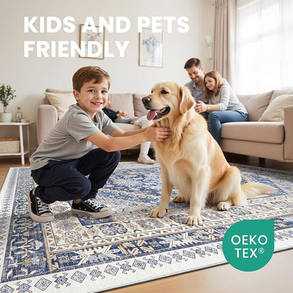 zesthome 4x10 Runner Rug, Washable Hallway Runner Rug - Image 8