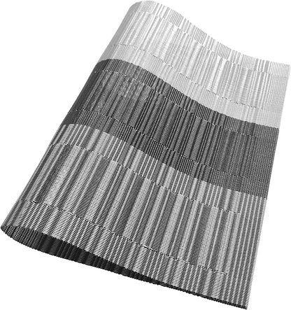 Table Placemats Dining Table Place Mats Set of 6 Heat Resistant Insulation - Image 2