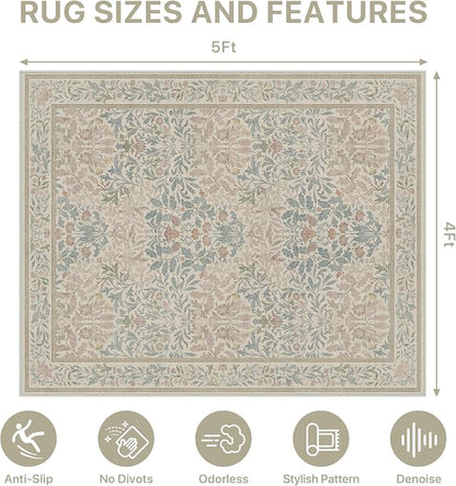 48"x60" Office Chair Mat for Hardwood Tile Floor, Under Desk Carpet Protector - Image 9