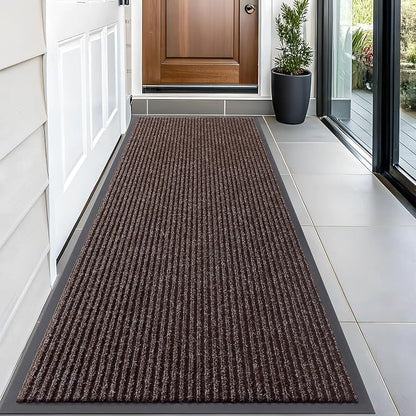 OLANLY Front Door Mat Indoor Outdoor Entrance, Waterproof Heavy Duty Doormat by OLANLY