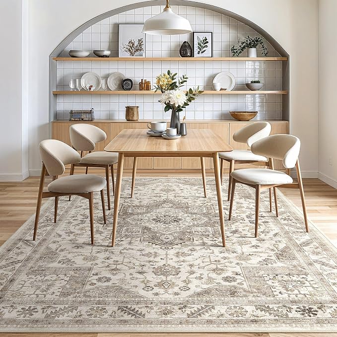 Vintage Living Room Area Rug 5x8 - Image 7