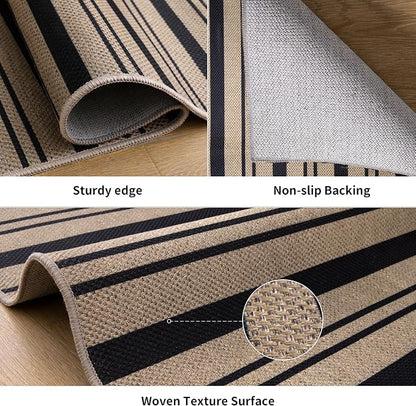 Tangsoo Modern Easy Jute Rug 2x4 Rug - Image 3