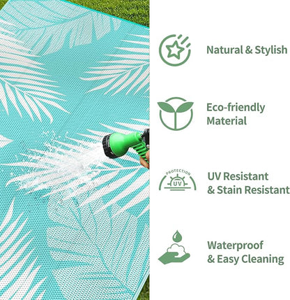 GENIMO Outdoor Rug 8' x 10' Waterproof - Image 6