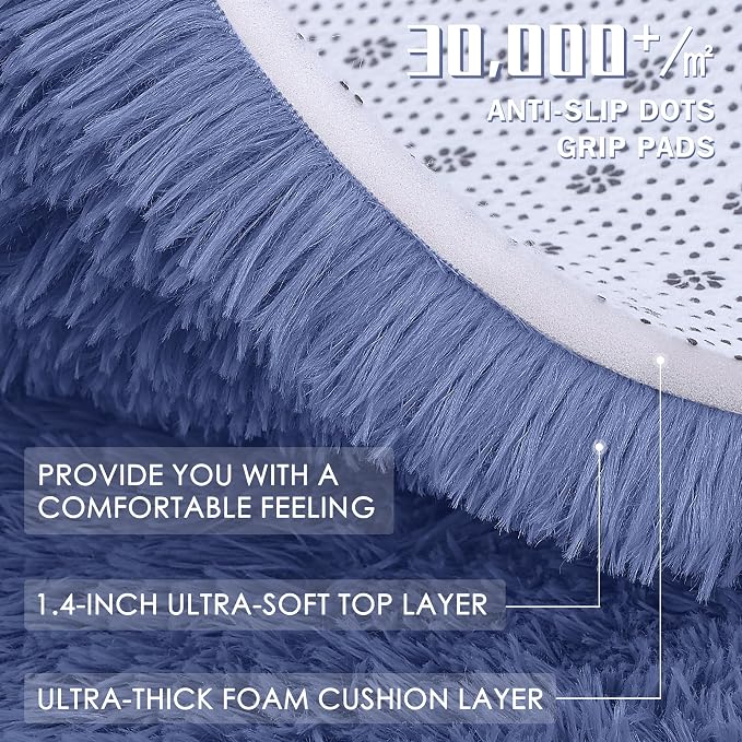 OLANLY 8x10 Machine Washable Large Area Rugs - Image 8