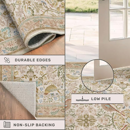 3x6 Washable Rug for Large Entryway - Image 5