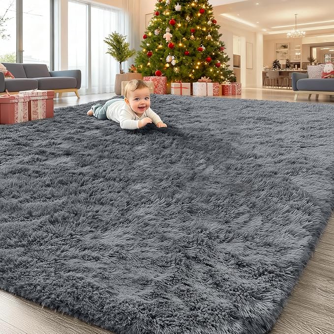OLANLY 6x10 Machine Washable Large Area Rugs by OLANLY