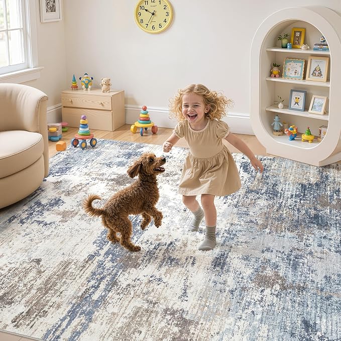 UERMEI 10x14 Area Rug Living Room Rugs - Image 5