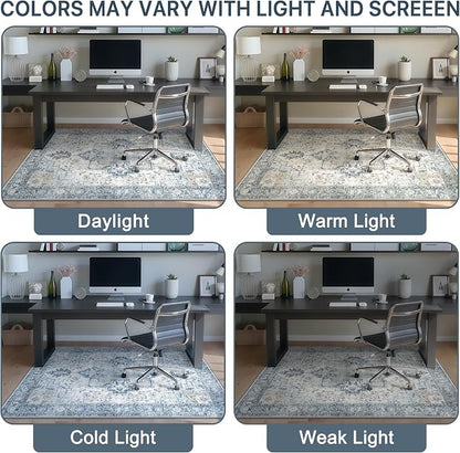 36"x48" Office Chair Mat for Hardwood Tile Floor, Under Desk Carpet Protector - Image 6