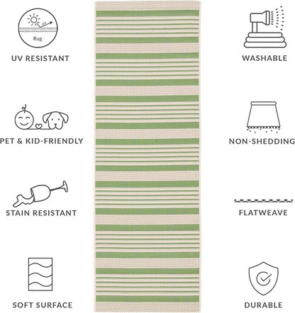 SAFAVIEH Washable Rug Outdoor Courtyard Collection - Image 9