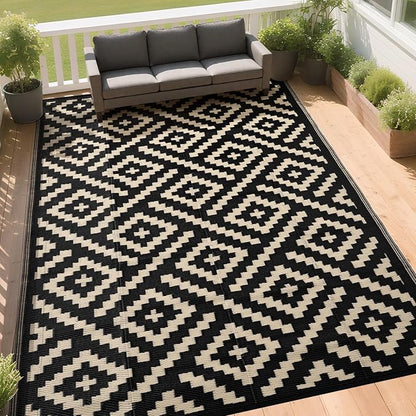 RURALITY Outdoor Rugs 8x10 Feet - Image 3