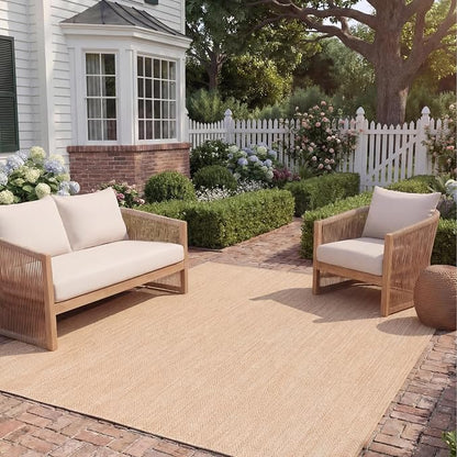 SAFAVIEH Outdoor Area Rug 8x11 - Image 12