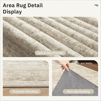 Soalmost Runner Rug 2'x10' Washable Non-Slip Runner Rugs - Image 6