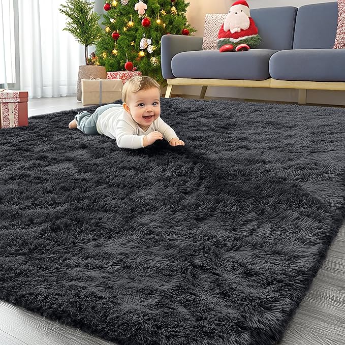OLANLY 6x12 Machine Washable Large Area Rugs by OLANLY