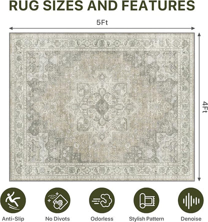 48"x60" Office Chair Mat for Hardwood Tile Floor, Under Desk Carpet Protector - Image 9