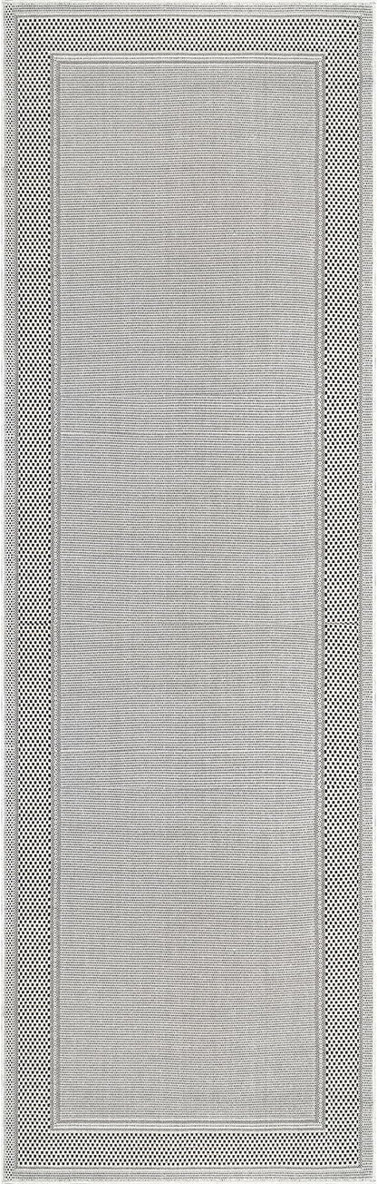 CAMILSON Easy Jute Rug 2x7, Indoor and Outdoor Off-White Runner Rug - Image 2