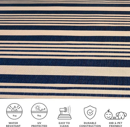 SAFAVIEH Washable Rug Outdoor Courtyard Collection - Image 8