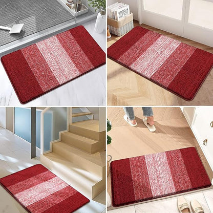 Kitinjoy Indoor Outdoor Door Mat, 54x24 Non-Slip Absorbent Dirt Trapper - Image 6