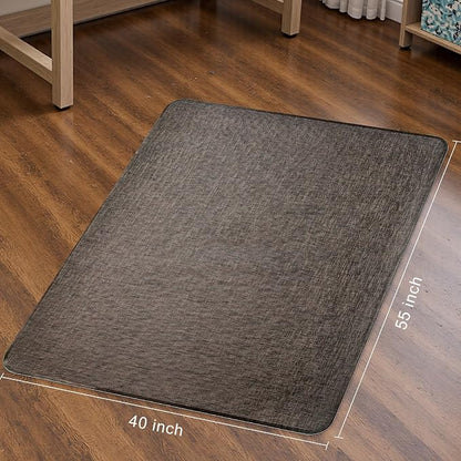 Sycoodeal Office Chair Mat for Hardwood & Tile Floor, Computer Gaming Chair Mat - Image 2