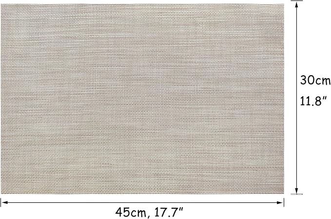 Table Placemats Dining Table Place Mats Set of 4 Heat Resistant Insulation - Image 5
