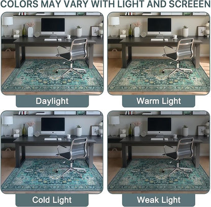 36"x60" Office Chair Mat for Hardwood Tile Floor, Under Desk Carpet Protector - Image 6