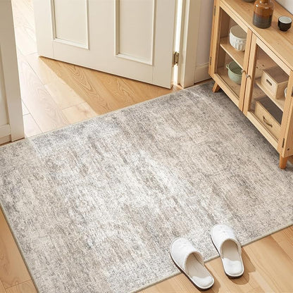 3x4 Washable Area Rug for Entryway, Soft Kitchen Rugs Non Slip for Dining Room - Image 3