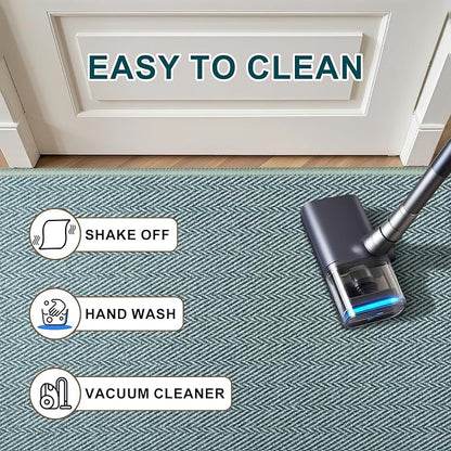 Ultra Thin Door Mat Indoor Entrance 36"x59", Low-Profile Indoor Door Mat - Image 5