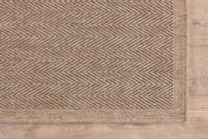 CAMILSON Easy Jute Round Rug 6ft Indoor Outdoor Natural Color Fiber Area Rugs - Image 5